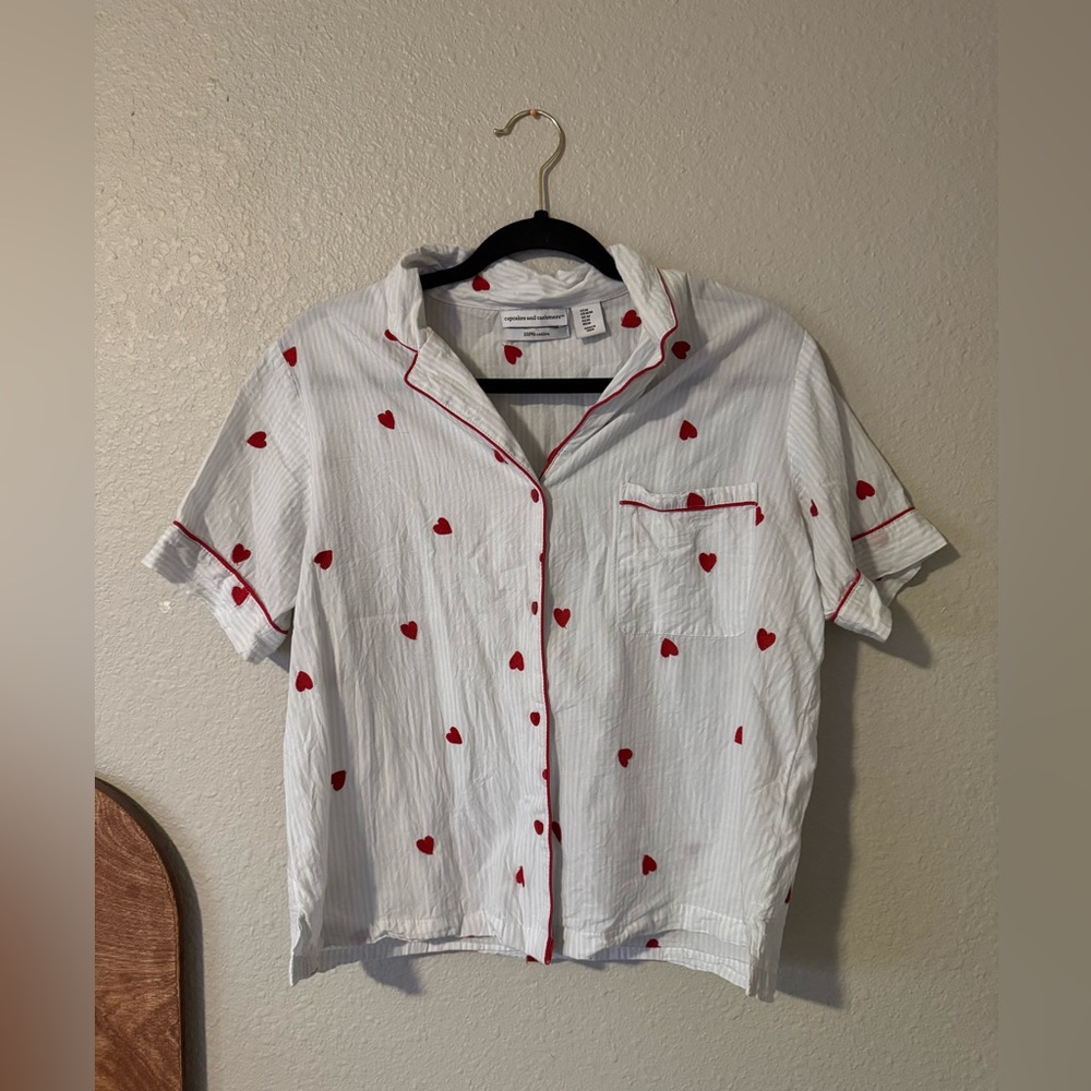 Cupcakes & Cashmere Cotton Pajama Set